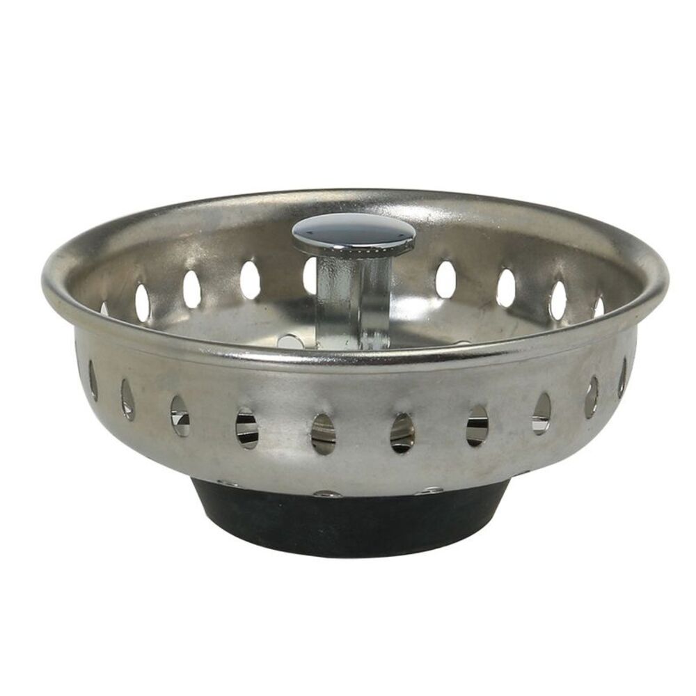 2pcs 2.9" Dia Water Drain Disposal Sink Basin Strainer Disposal Stopper
